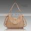latest college girls shoulder bags genuine cow hide leather shoulder bag with custom logo