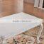 Restaurant Dining table solid wood silver leaf elephant dining table in white
