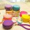 Bulk wholesale small zipper around silicone change purse