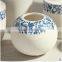 2016 factory decal painting creative ceramic art craft vase for centerpiece