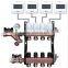 3 way Manifold for underfloor Heating Part Type and Floor Heating brass underfloor heating manifolds