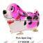Walking Pink Spot Dog Foil Balloon Helium Balloon