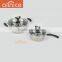 Normal design colorful 2016 hot selling stainless steel cookware couscous steamer pot