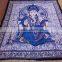 NEW indian printed bedsheets hindu god ganesha