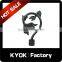 KYOK Cheap price 22mm black iron paint curtain rod set ,black curtain rod accessories