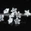 5*5mm best sale lab created star shaped white cz stones for jewelry making                        
                                                                                Supplier's Choice