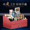 With a mirror cosmetic storage bo girl dresser special cleansing skin jewelry bo large storage bo