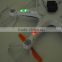 Two control mode 2.4G WIFI RC mini fpv camera quadcopter with lights.