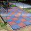 safey anti slip swimming pool rubber tile water poorf