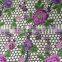 Colorful water soluble fabrics