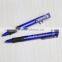 2015 new products wholesale Plastic click action ball pen for promotional
