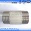 stainless steel sch40 male npt full thread nipple