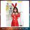 Christmas hot sale girls costume cosplay sexy bunny costume