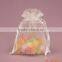 Drawstring 9x12cm Organza Pouch for Gift
