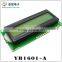 16x1 lcd display module 1601 Character LCD Display 5V yellow /green alphanumeric lcd display module