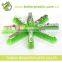 Factory cheap colored broom head soft cleaning tool vigour green plastic sweeping broom