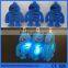 LED Light Silicone 3D Animal Shape Keychain Design