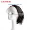ceres hair Hot Sales 8 inch bleached knot short brazilian hair full lace wig