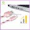 2016 High speed aluminum alloy usb 2.0 braided type c cable