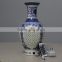 elegant Chinese feature porcelain vase lamp gift