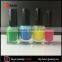 custom made empty uv gel glass nail polish bottle with brush cap                        
                                                Quality Choice