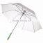 cheap 23 inch transparent stick manufacture clear advertising umbrella