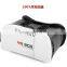 Golden manufacrurer headset 3D Virtual Reality Glasses free logo printing