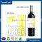 Good printing new design die cut wine label