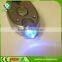 On/off button switch 1 led plastic led flashlight keychain