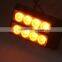 E-MARK LED Strobe Lightheads /LED Security Emergency Flash Strobe light /Dash light/Grille light(SR-LS-LD-4D)1W LED,E9 ECE EMARK