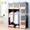 Wholesale Folding Modern bedroom plastic wardrobe box