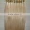 double drawn/virgin single/raw hair/hair braid/weaving weft/Nailtip/stick tip/pre-bonded/clip on human hair remy extension