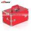 Sunrise 2016 Red Hot Sale beauty odm hard side Make up Case bling custom cosmetic case