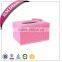 Delicate leather cover beads tissue boxes pink fancy