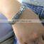 China 316 steel high quality silver magnetic friendship bracelets