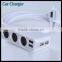 3 Cigarette Lighter Hub Outlets Adapter Made In China 4 Usb Charger Manufacture