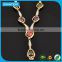 Alibaba Wholesale Women Jewelry Pink Kundan Necklace Set