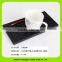 16-019 New design wholesale custom cheap round or square leather PU drink coaster