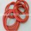 Foamed silicone rubber