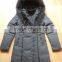 Womens Double Zipper Placket Faux Down Puffer Fill Jacket With Fur Hood