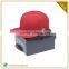 Square Folding Hat Shipping Box Black With Logo Print Custom