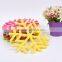 Hot Selling Candy Color Heat Resistant Silicone Cup Pad