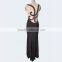Exquisite black beaded big size womens wholesale clothing western gowns party dresses best lady wedding sex prom evening gown