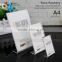 A6.A5.A4 T-shaped Straight edge Clear acrylic strong magnetic table display a4 acrylic display stand