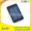5000mAh solar mobile charger for iPhone/Samsung/Blackberry , solar charger 5000mah with 5V solar panel