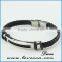 China Factory Cheap Customized design fashion wholesale Cattle real leather bracelet