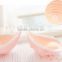 Female orange cute lace adhesive bra