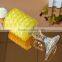 Glass type candle holder with long stem for sale