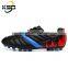 The latest 3 kinds of color sports PU + Rubber comfortable wear men 's football shoes