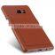 Card Slot Snap Cover Premium Leather Phone Case for Samsung Galaxy Note 7